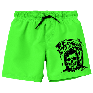Reaper Pool Shorts - Neon Green