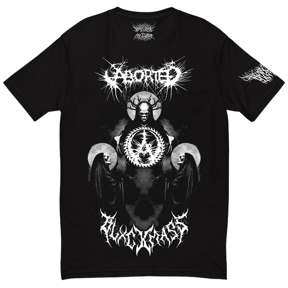 Blxckmass x Aborted Collab Tee