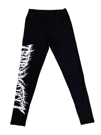 Train Like Hell High-Waisted Leggings (female)